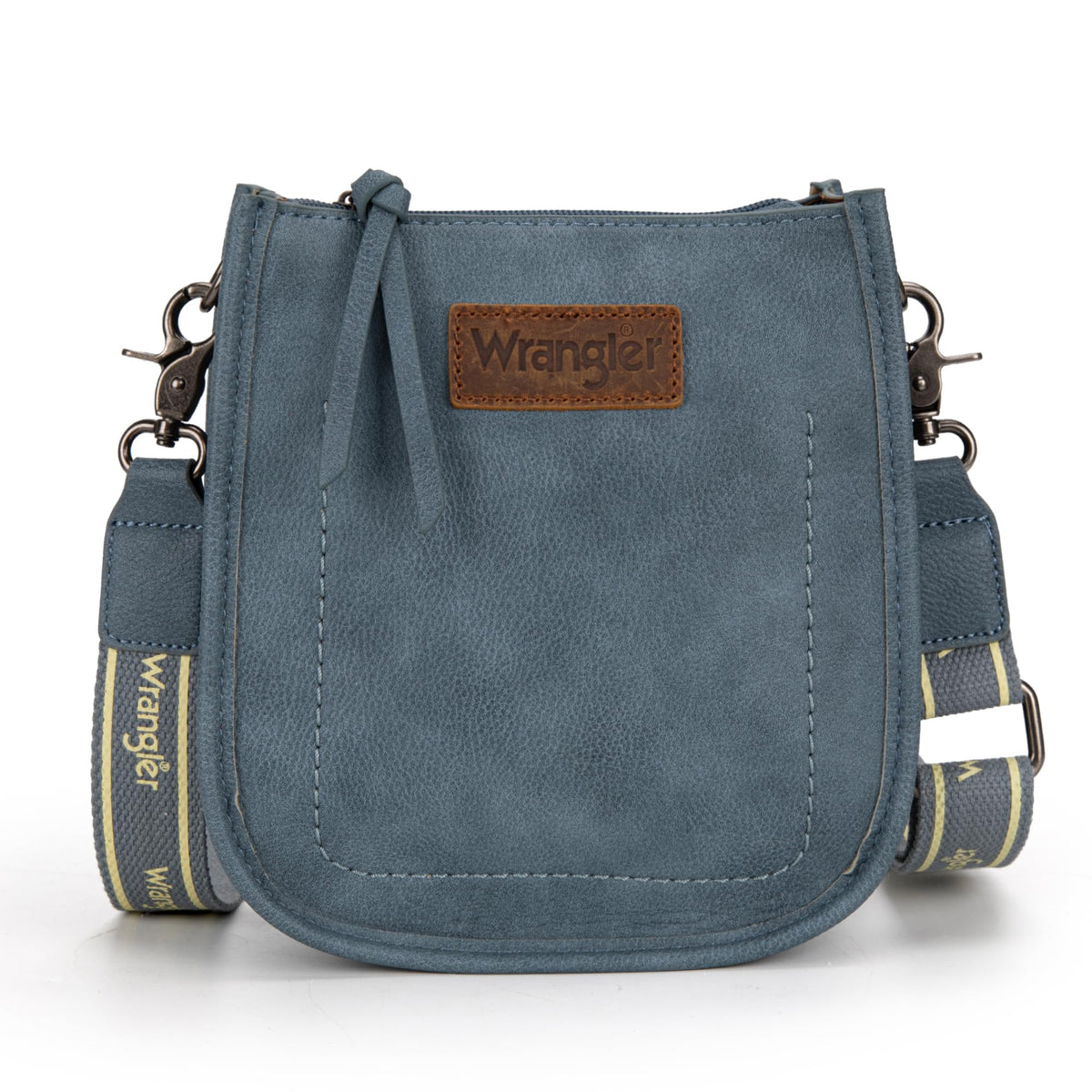 BackupMyFilesNow® Wrangler small crossbody bag for women, trendy designer mini purse with adjustable strap and hobo style.