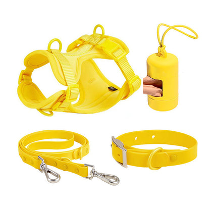 My Store dog tactical chest back anti-bite waterproof collar in durable outdoor design