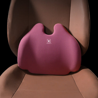 Car waist lumbar cushion office backrest in black mesh design by My Store