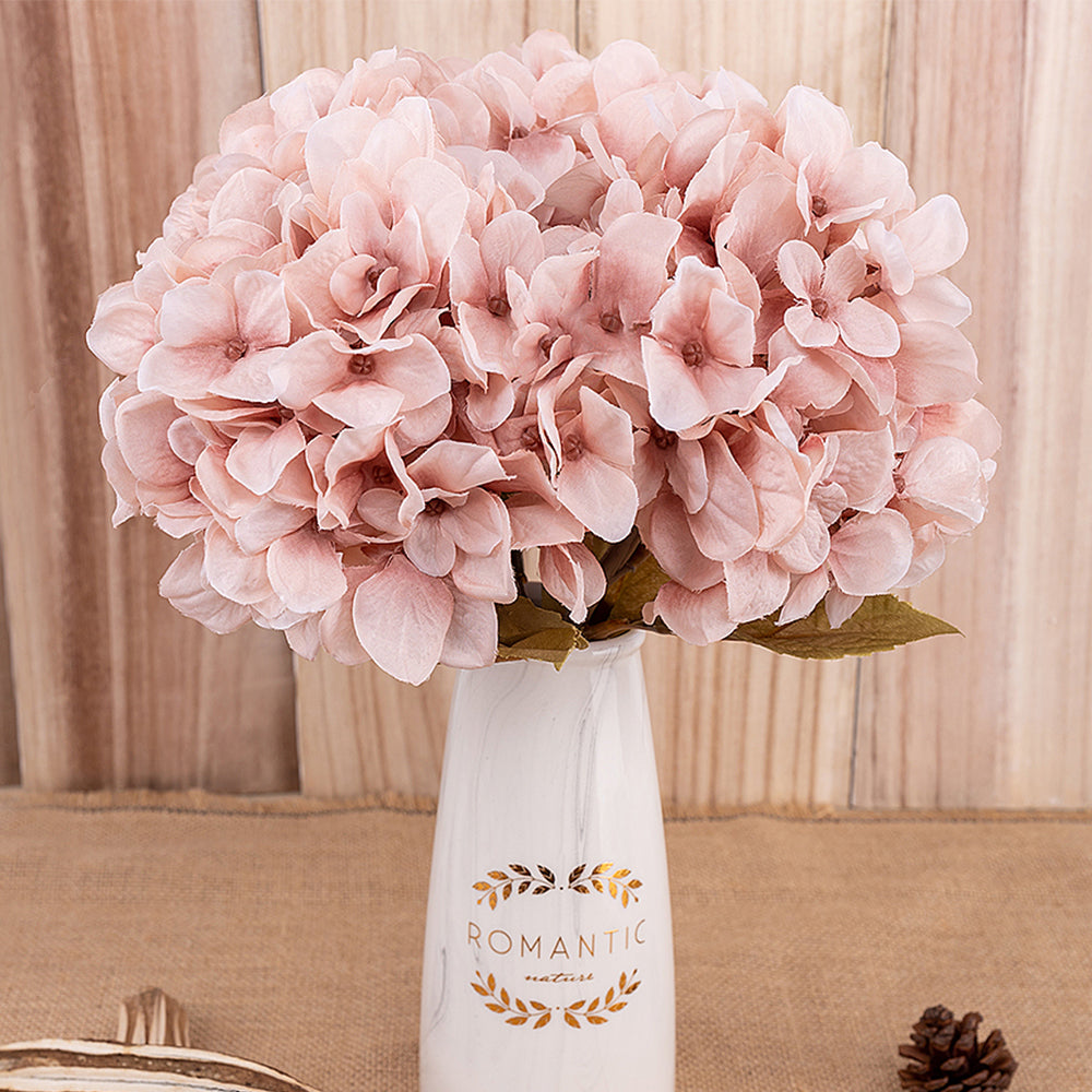Artificial hydrangea flower branch for autumn home and wedding decor by My Store