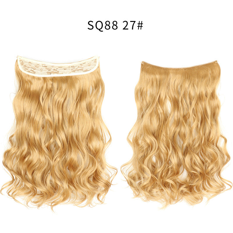 Adjustable Synthetic Hair Curtain Wig for Women