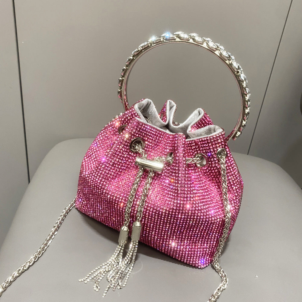 European and American shiny diamond handbag for women, My Store brand