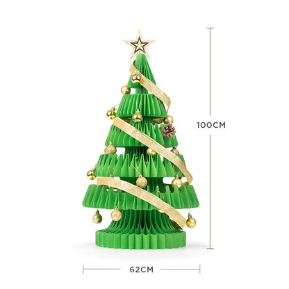 Christmas decorations with festive ornaments for holiday tree decorating