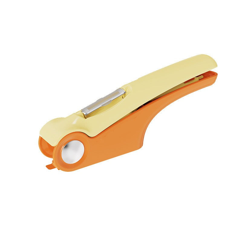 Manual garlic press for crushing garlic, household kitchen gadget by My Store