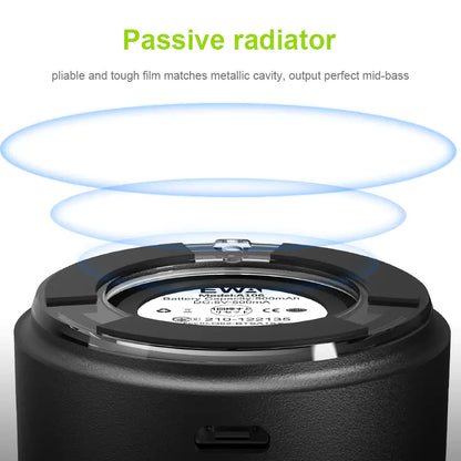 EWA A107 Mini Metal Wireless Bluetooth Speaker