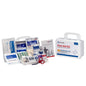 First Aid Kit (10-Person Capacity) with Manual, 1 Dispenser Box