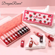 10 Pack Lipstick Water Stain Lip Lotion Lipstick Lasting Color Film Lipstick Water Light Stain Lipstick Water Non fading Lipstic - BACKUPMYFILESNOW.COM®