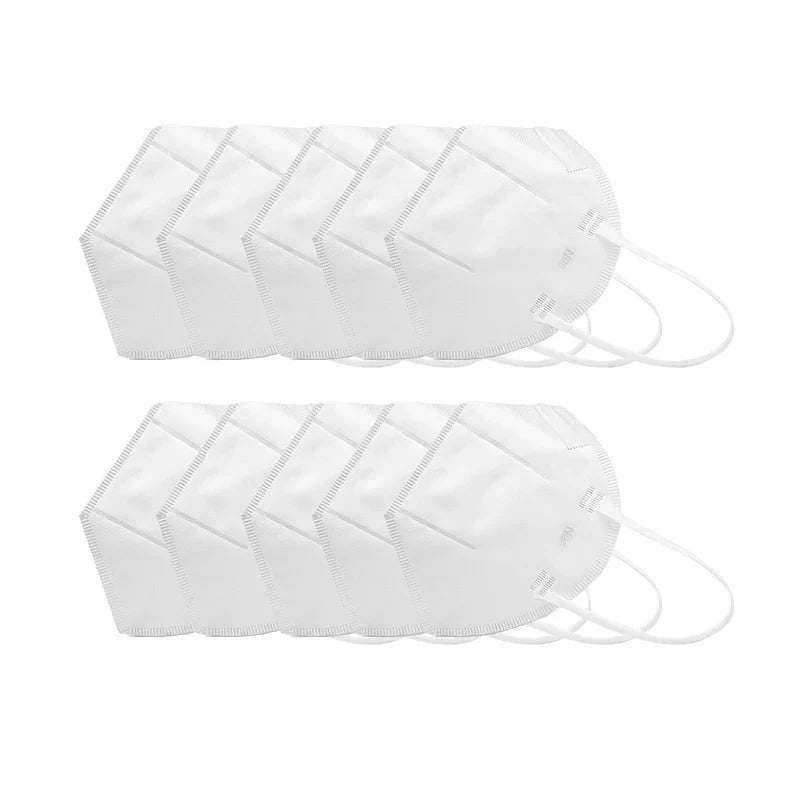 10 Pieces Disposable Protective Mask N95 Face Mask Health Protective Dust and Droplet Prevention Masks Breathable Design Mask - BACKUPMYFILESNOW.COM®