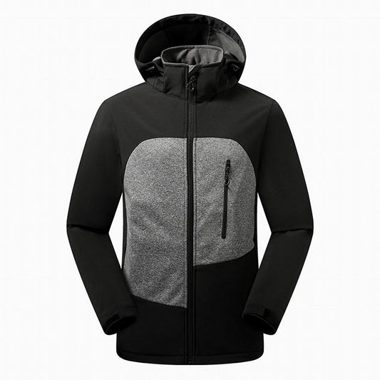 Men's outdoor mountaineering storm suit windbreaker soft shell suit in rugged weatherproof design