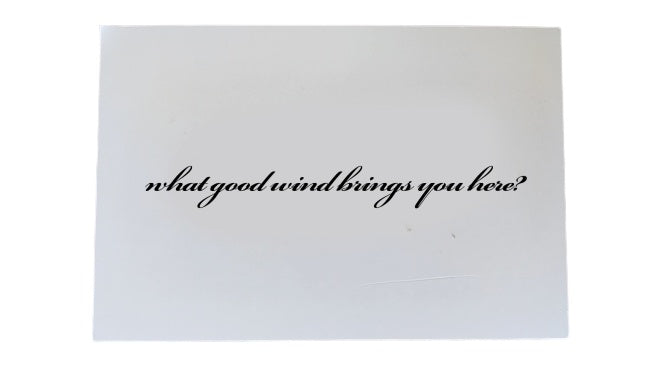 Customized message card, Type 7 design with personalized text space and decorative details