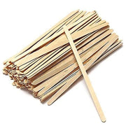 100PCS Coffee Stir Sticks Disposable Wooden Coffee Stirrers Hot Cold Drinking Stir Beverage Stir Sticks Ice Cream Lolly Popsicle - BACKUPMYFILESNOW