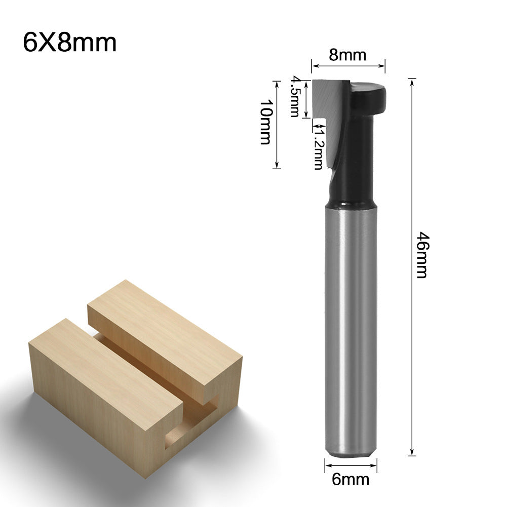 Woodworking 1/4-inch handle keyhole cutter by My Store