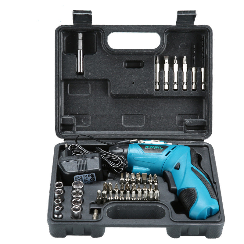 4.8V rechargeable electric screwdriver set with multifunctional household hand drill