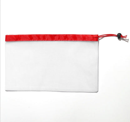Fruit and vegetable multifunctional splicing mesh bag set for food storage and organization