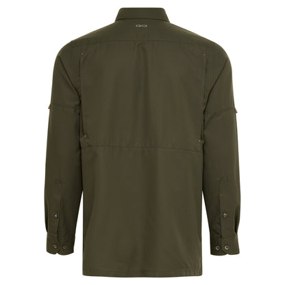GameGuard Agave Original Long Sleeve Shirt in earthy tone, featuring a comfortable fit and classic design.