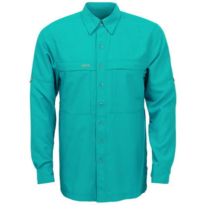 GameGuard Caribbean Original Shirt in long sleeve style, featuring vibrant tropical print and comfortable fit.