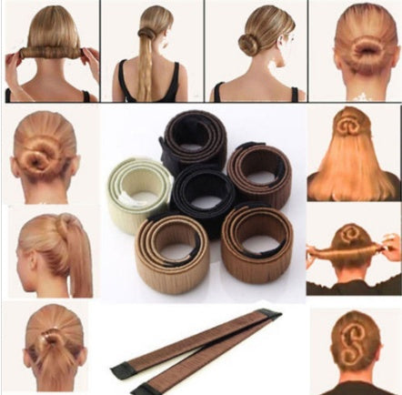 Magic French Twist hair bun maker for creating an elegant twisted updo hairstyle
