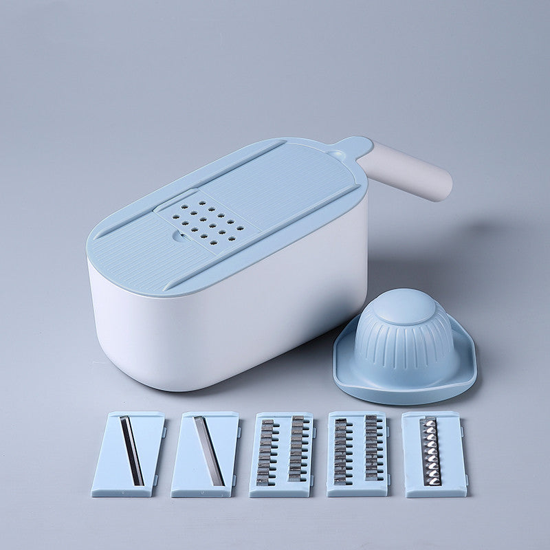 Kitchen vegetable slicer by My Store with sharp cutting blades and ergonomic handle