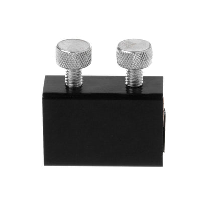 Clutch cable oil lubrication tool for motorcycle maintenance, black clamp-style applicator