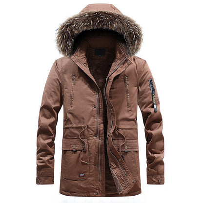 Men's winter cotton clothing by My Store, warm casual apparel in a simple design
