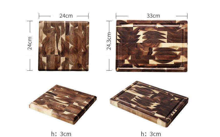 Parquet solid wood cutting board for kitchen household use