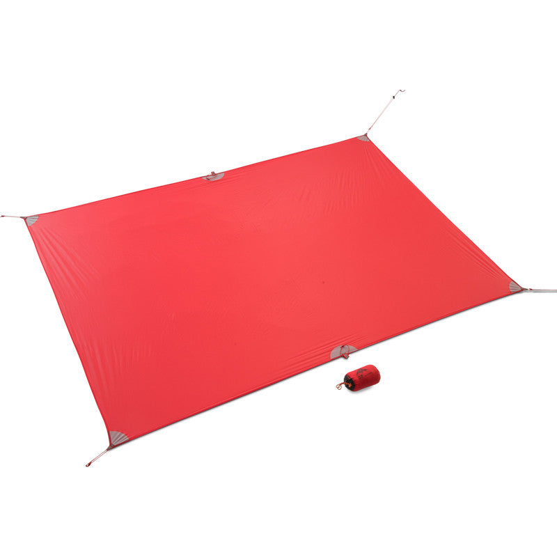 Silicon coated tent floor cloth, lightweight protective groundsheet laid beneath a camping tent