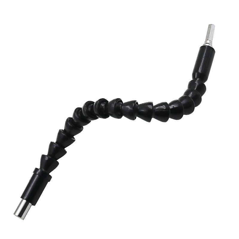Flexible Cobra drill bit with a long, bendable shaft for drilling in hard-to-reach areas