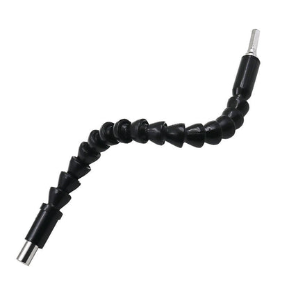 Flexible Cobra drill bit with a long, bendable shaft for drilling in hard-to-reach areas