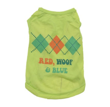 Hawaiian all-poly printed bikini macho pet vest by My Store