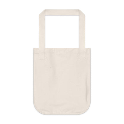 Organic Canvas Tote Bag with 'Amaryllis' I Original Artwork by American Artist Barbara Cleary