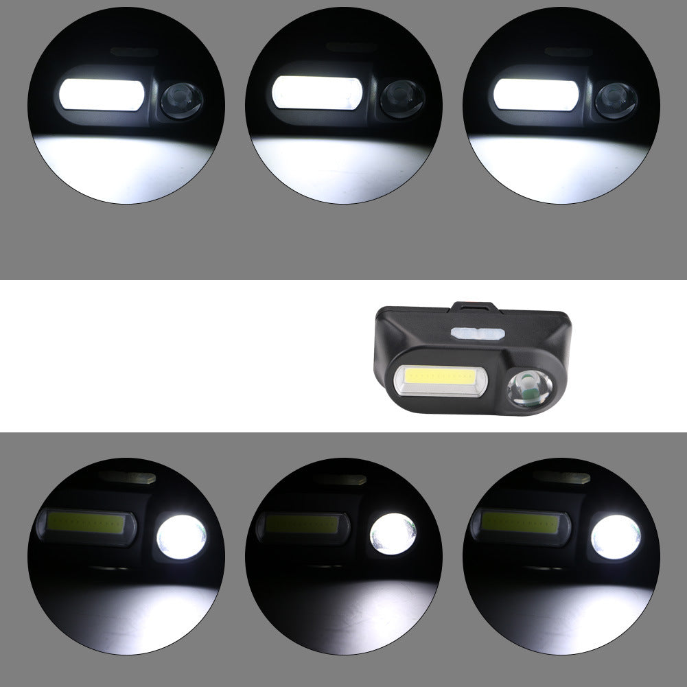 Outdoor camping fishing headlight for hands-free nighttime illumination my store