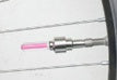 Automobile tire valve lights wheel lights, compact LED valve caps for car wheels
