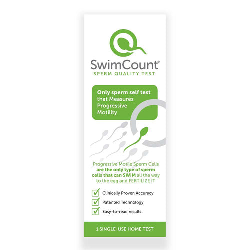 SwimCount Sperm Quality At-Home Male Fertility Test