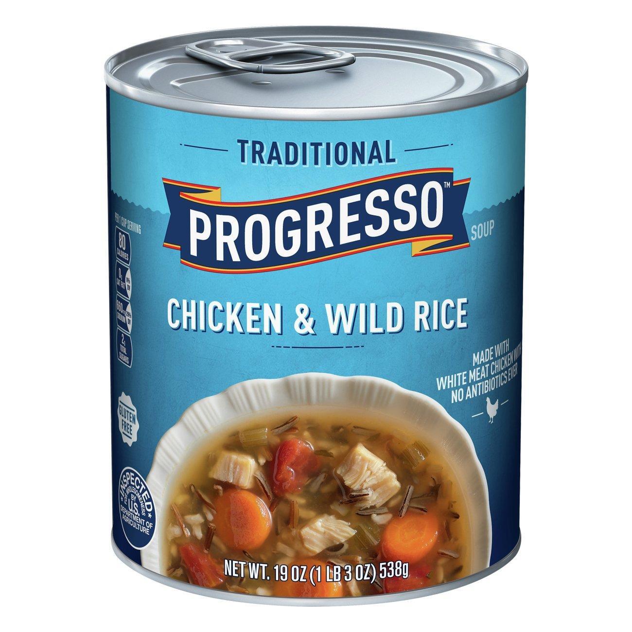 Progresso Gluten Free Traditional Chicken & Wild Rice Soup - 19oz