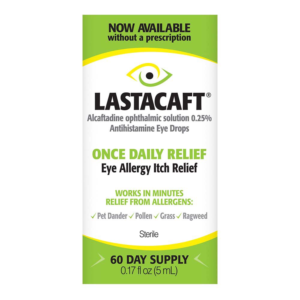 Lastacaft  Eye Allergy Itch Relief  0.17 Fl Oz