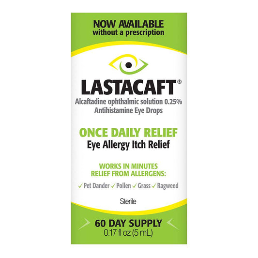 Lastacaft  Eye Allergy Itch Relief  0.17 Fl Oz