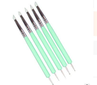 Nail art sculpture tools set for detailed 3D nail designs, assorted precision tools 马会