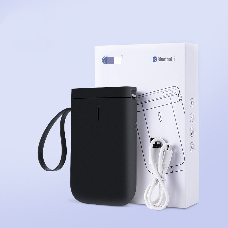 Small portable handheld printer by My Store displayed against a plain background