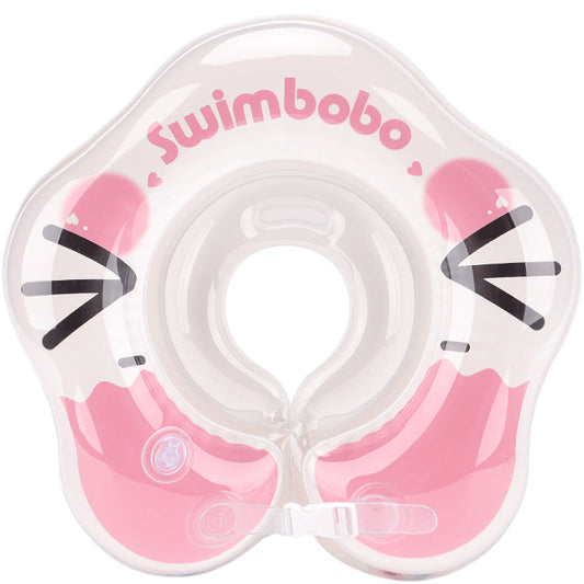 Baby swimming ring by My Store for infants, inflatable pool float with supportive circular seat
