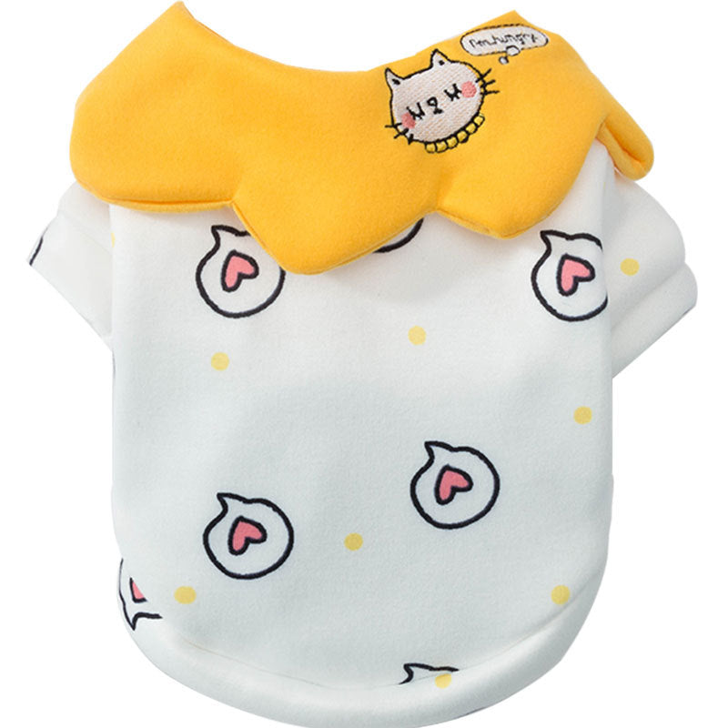 Cat pet clothes in a variety of styles and colors for comfortable feline wear