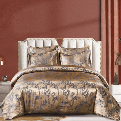 Three-piece bedding set by My Store, showing coordinated sheets and pillowcases in a simple bedroom setting