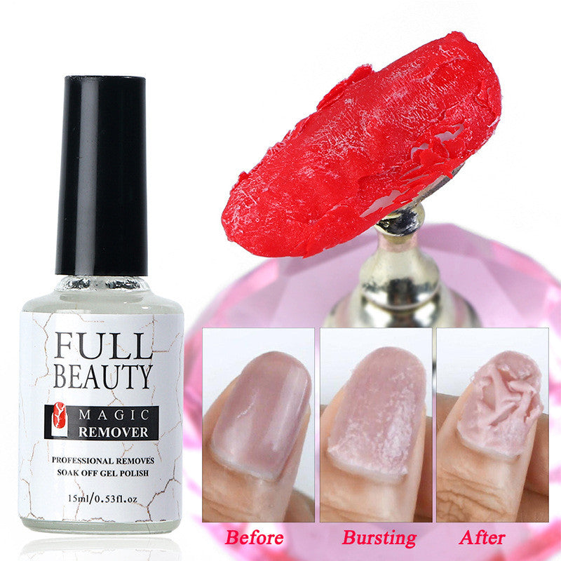 15ml nail polish remover bottle from My Store, shown upright against a plain background