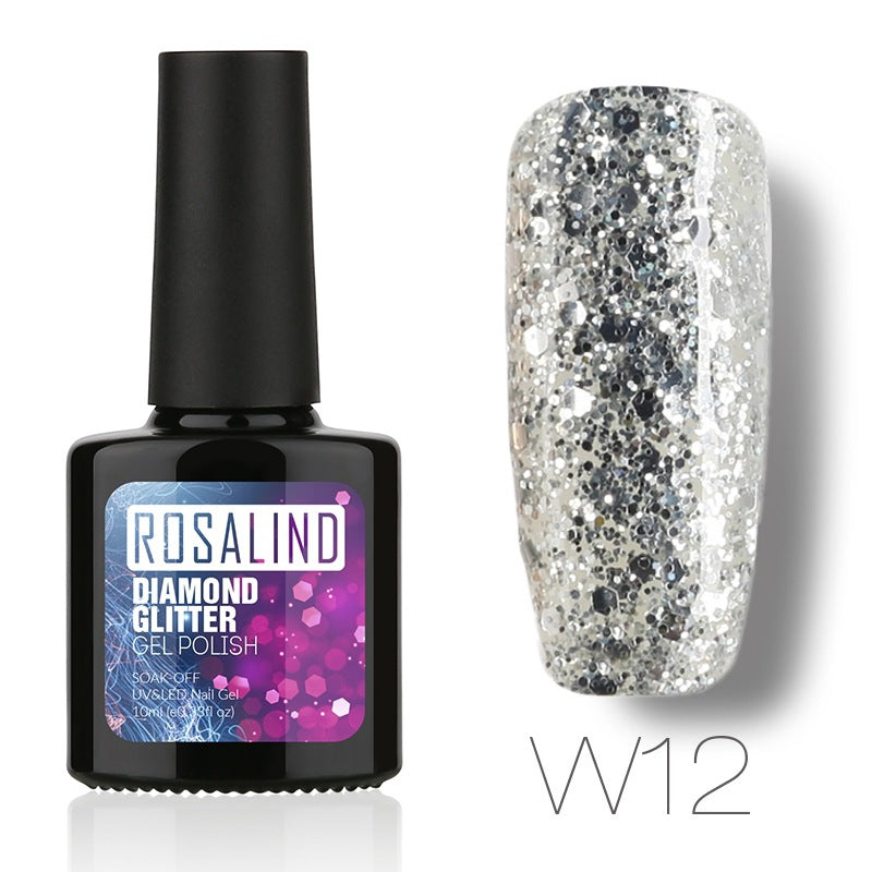 Nail Diamond Nail Gel in a clear cosmetic jarr