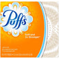 Puffs Facial Tissue, White, 1 Cube, 64 Sheets