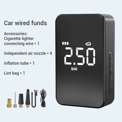 Wireless intelligent on-board inflator pump, small portable design by My Store