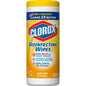 Saxophone care kit with Clorox disinfecting wipes in crisp lemon scent, 35 wipes per canister, for cleaning and disinfecting musical instruments