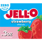 Jell-O Sugar Free Strawberry Low Calorie Gelatin Dessert Mix