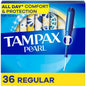 Tampax Pearl Plastic Applicator Tampons Regular Absorbency - 36 Ct