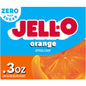 Jell-O Sugar Free Orange Low Calorie Gelatin Dessert Mix, 0.3 Ounce