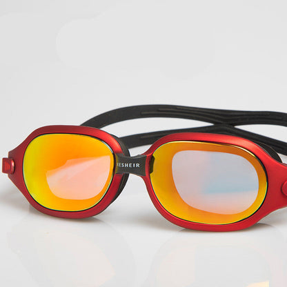 Anti-fog swimming glasses by My Store with clear lenses and an adjustable nose bridge
